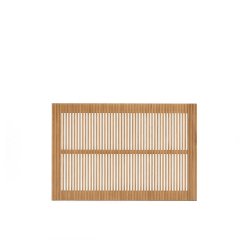 Cabecero Beyla de madera maciza de fresno para cama de 90 cm FSC 100%