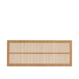Cabecero Beyla de madera maciza de fresno para cama de 160 cm FSC 100%