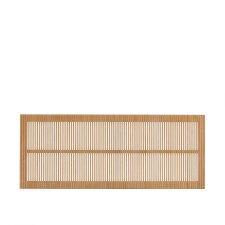 Beyla solid ash wood headboard, for 160 cm beds FSC 100%