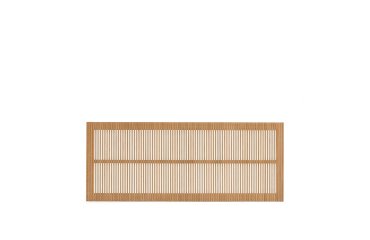 Cabecero Beyla de madera maciza de fresno para cama de 160 cm FSC 100%