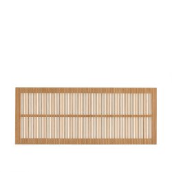 Beyla solid ash wood headboard, for 160 cm beds FSC 100%