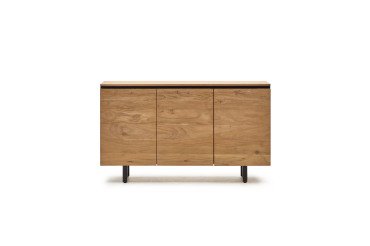 Buffet Uxue en bois d'acacia massif finition naturelle 150 x 88 cm