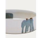 Bol grande Vejer de cerámica multicolor