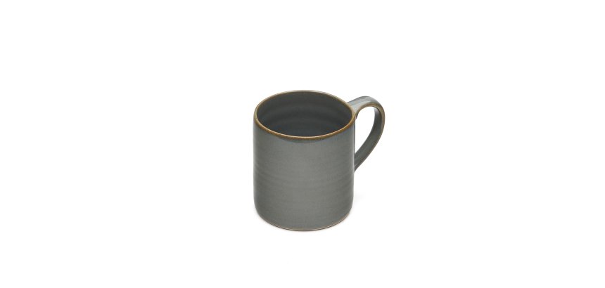 Taza Lescala de cerámica azul