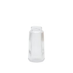 Vase Claudia en verre transparent 25 cm