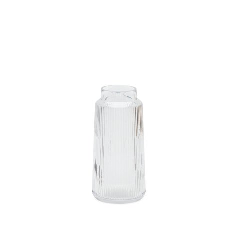 Claudia transparent glass vase 25 cm