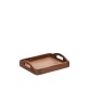 Elissa acacia wood small serving tray