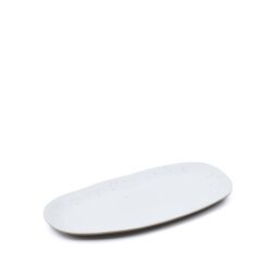 Publia large white ceramic dish