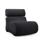 Fauteuil Club bouclette