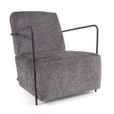 Fauteuil Gamer chenille et métal