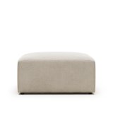 Repose-pieds Blok 90 x 70 cm beige