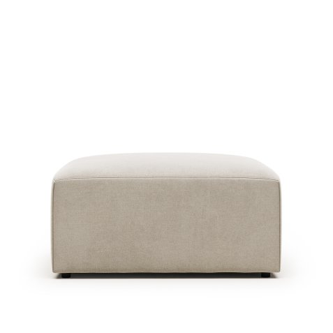 DE_Repose-pieds Blok 90 x 70 cm beige