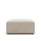 Voetenbank Blok 90 x 70 cm beige