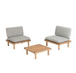 Set Viridis de 2 sillones y 1 mesa FSC 100%