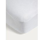 Jasleen mattress protector, 100% GOTS certified cotton, 90 x 190 cm