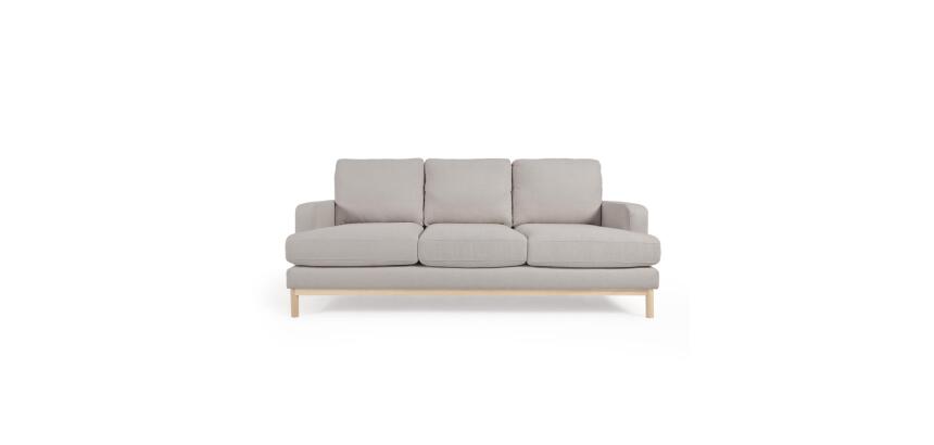 Canapé Mihaela 3 places bouclette 203 cm