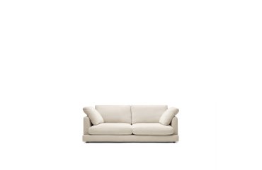 Sofá Gala 3 plazas beige 210 cm