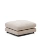 Repose-pied Gala beige 90 x 90 cm