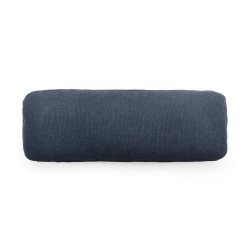 Neom cushion in blue, 24 x 72 cm