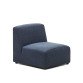 Module assise Neom bleu 75 cm