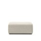 Neom end pouffe in beige, 75 x 89 cm