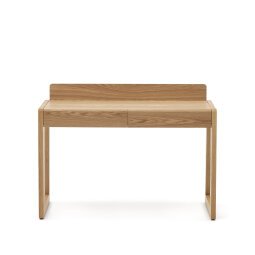 Arandu bureau in fineer en massief essenhout 120 x 60 cm