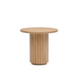 DE_Table d'appoint ronde Licia en bois massif de manguier Ø 60 cm