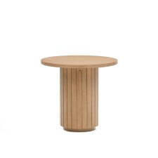 Table d'appoint ronde Licia en bois massif de manguier Ø 60 cm