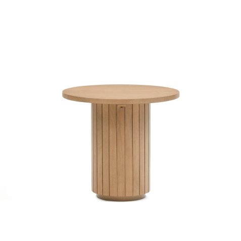 Licia round side table, solid mango wood, Ø 60 cm