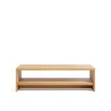 Abilen oak wood veneer coffee table 120 x 60 FSC 100%