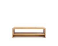Abilen oak wood veneer coffee table 120 x 60