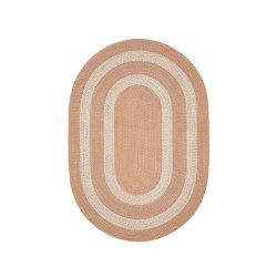 DE_Tapis Leeith 100 % PET orange Ø 160 x 230 cm