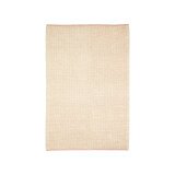 Nectaire rug, cotton and polypropylene in white, 200 x 300 cm