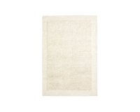 Alfombra Marely de lana blanco 160 x 230 cm