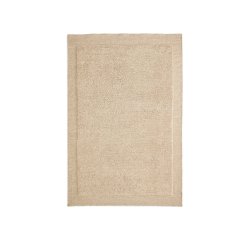Alfombra Marely de lana beige 160 x 230 cm