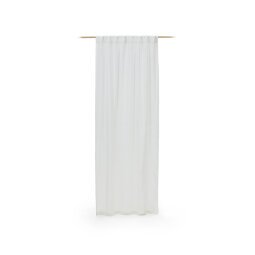 Malavella curtain, 100% lino in white, 140 x 270 cm