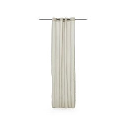 Marza curtain in beige, 140 x 270 cm