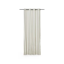 Marza curtain in natural and beige, 140 x 270 cm