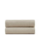 Couvre-lit Bedar 100% coton beige pour lit de 160/180 cm