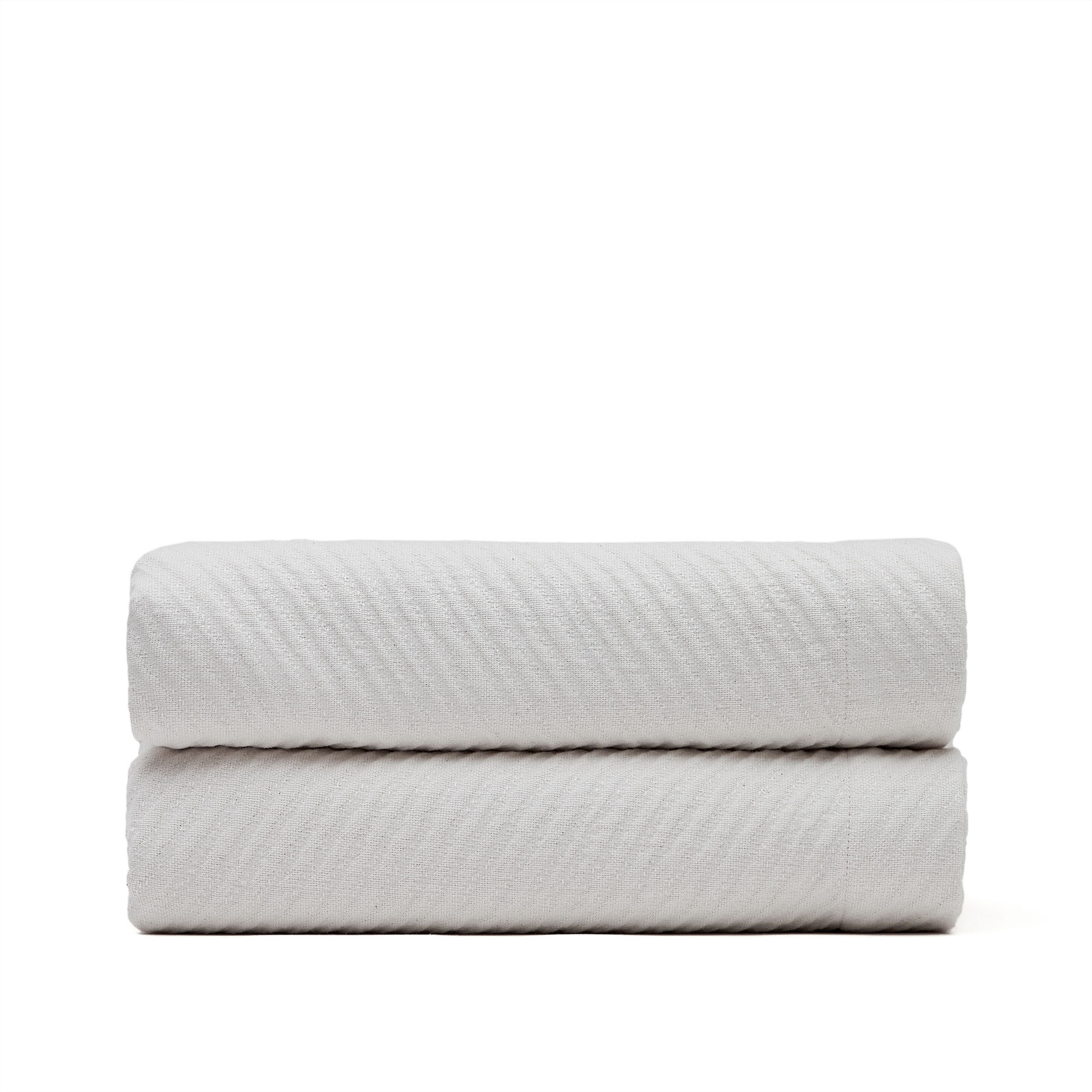 Set Ciurana fundas nórdica y de almohada 100% algodón puntilla natural cama  150/160 cm en