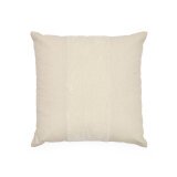 DE_Housse coussin  Zaira 100% coton et velours blanc  45 x 45 cm