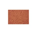 Alfombra de baño Goda 100% algodón terracota 50 x 70 cm