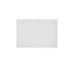 Alfombra de baño Yanay 100% algodón blanco 50 x 70 cm