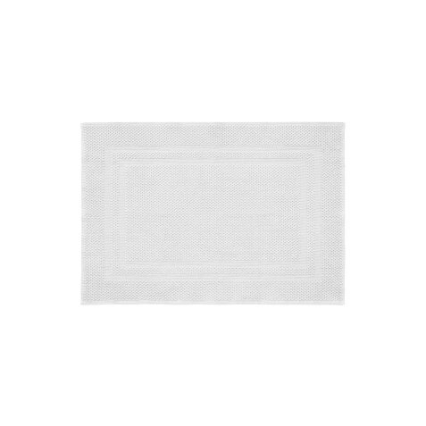 DE_Tapis de bain Yanay 100% coton blanc 50 x 70 cm