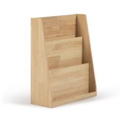 Librería Adiventina de madera maciza de pino natural 59,5 x 69,5 cm FSC MIX Credit