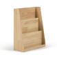 Adiventina bookcase in solid natural pine 59,5 x 69,5 cm FSC MIX Credit