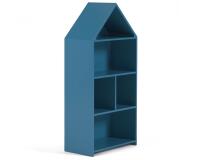 Estantería casita infantil Celeste de MDF azul 50 x 105 cm