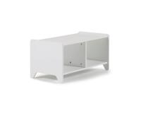Mueble de almacenaje Nunila de MDF blanco 78 cm
