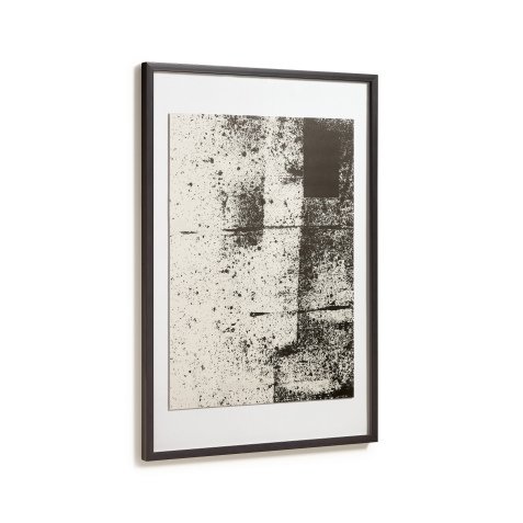 Tableau Anaisa noir et blanc 60 x 90 cm