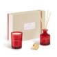 Xmas Soul set of 50 ml room diffuser with sticks and 70 g aromatic candle